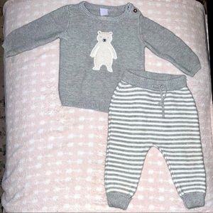 Polar Bear Knit Set